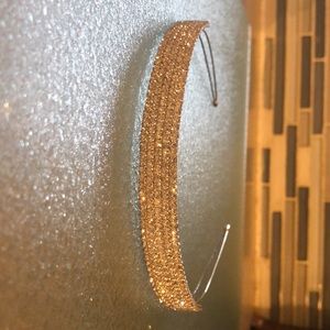 Crystal gem headband.